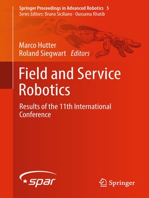 cover image of Field and Service Robotics